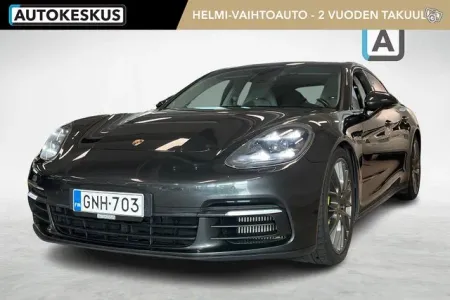 Porsche Panamera 4 E-Hybrid * BOSE / 21''sport vanne / Ilmajousitus / Panorama / 360 kamera* - Autokeskus Helmi vaihtoautotakuu 2 vuotta